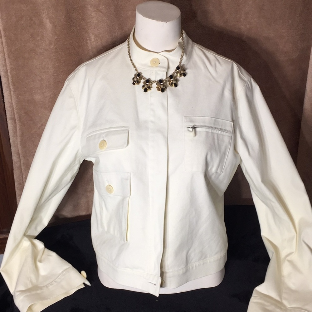 Lauren Ralph Lauren blazer military style pockets